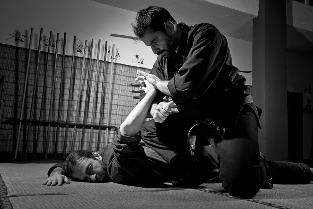 Στιγμιότυπο από σεμινάριο του Nichigetsu Dojo